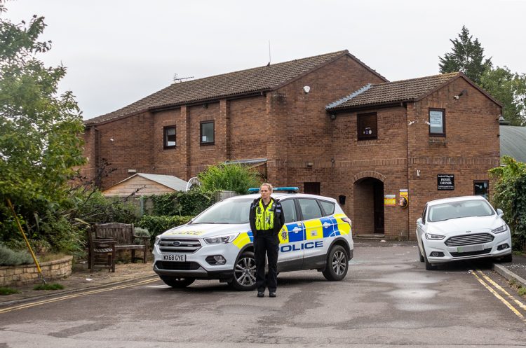 PICTURES: Large crime scene in place after man ‘stabbed’ during mass disorder