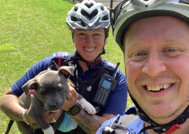 Wiltshire Police’s most loveable duo Lee and Kate need new electric bikes