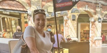 This Country actor Daisy May Cooper spotted at Swindon shopping centre