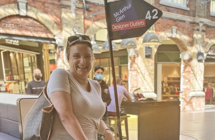 This Country actor Daisy May Cooper spotted at Swindon shopping centre