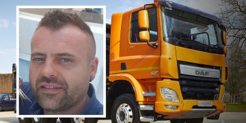 Drink driver crashed 20-tonne lorry into field after swerving all over A-road
