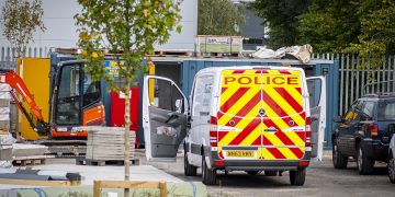 Forensics work on Chippenham building site after expensive tools stolen