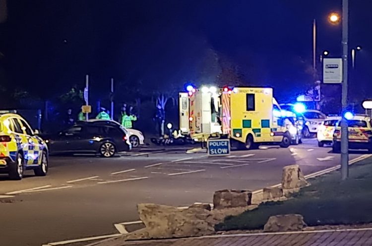 Motorcyclist seriously injured in crash near Swindon Designer Outlet