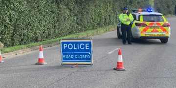 North Wiltshire road closed as police and ambulance attend two-vehicle crash