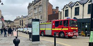 Police launch investigation following suspect arson at Chippenham coffee shop