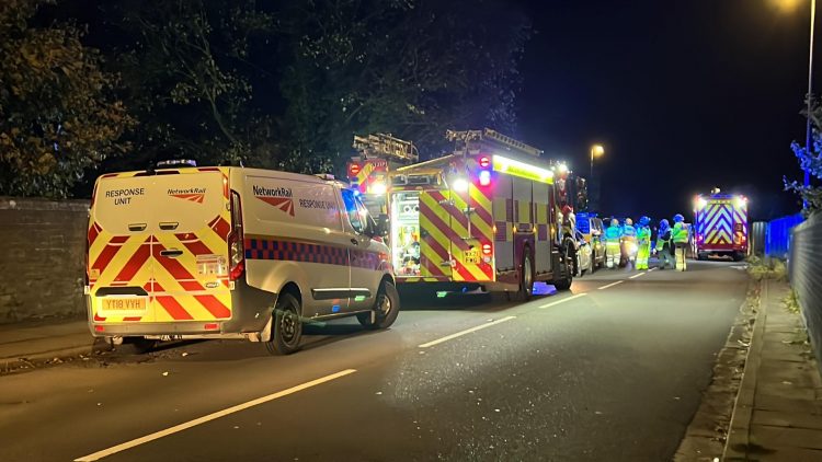 Major incident declared in Salisbury after two trains collide and derail in tunnel