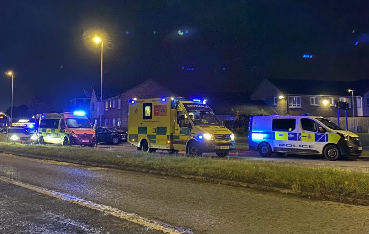 Two pedestrians struck by car whilst crossing main road in Swindon
