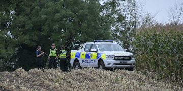 Police called and forensics investigate as ‘farmer discovers something in field’