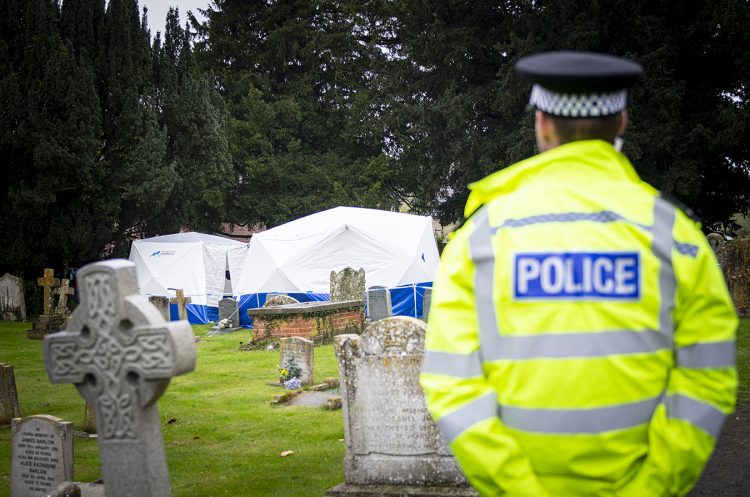 Wiltshire graveyard cordoned off as police start ‘archaeological dig’