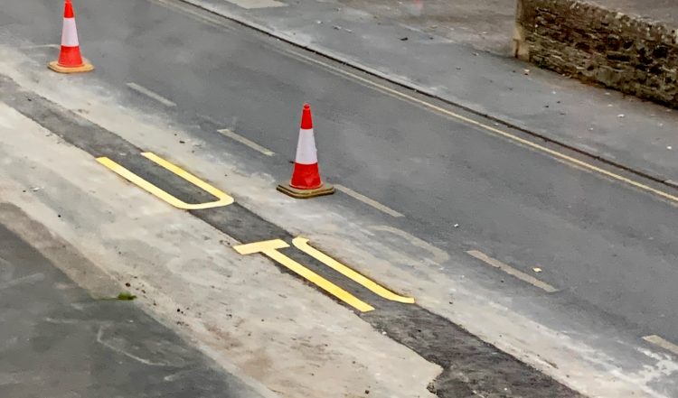 Gas contractors who dug up road labelled “so pedantic” over “laughable” paint job