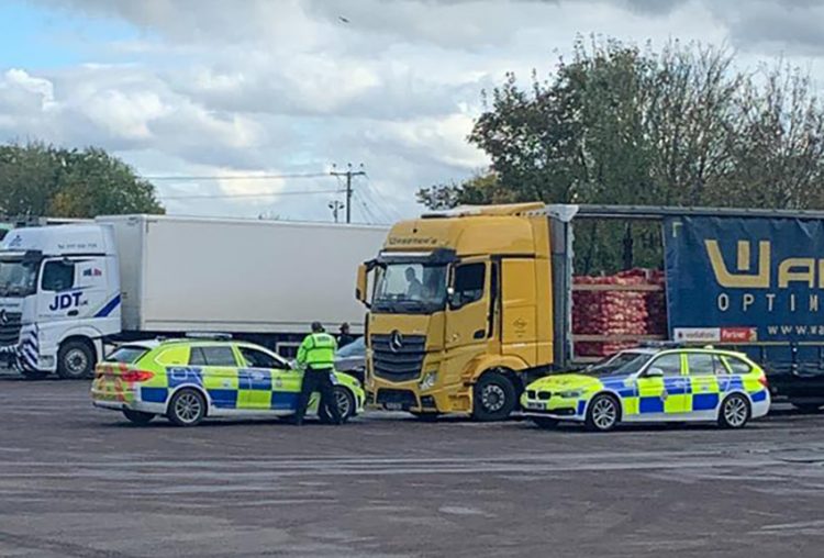 Lorry ‘stripped’ near Chippenham after suspected illegal immigrant, 17, detained