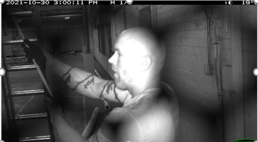 Detectives investigating Hindu temple burglaries release CCTV of suspect