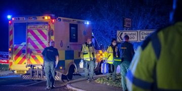 Motorists face delays on A420 after motorcyclist hit by car on junction