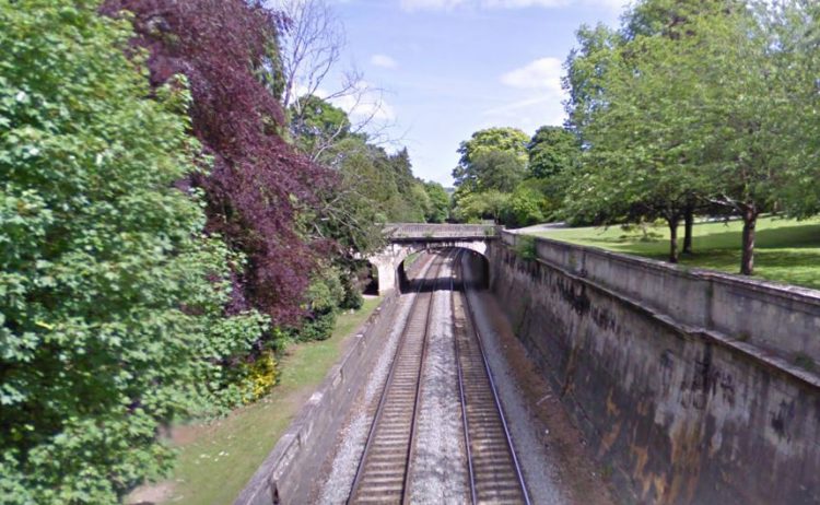 Woman lucky to survive being struck by train after ‘running across tracks’ in Bath