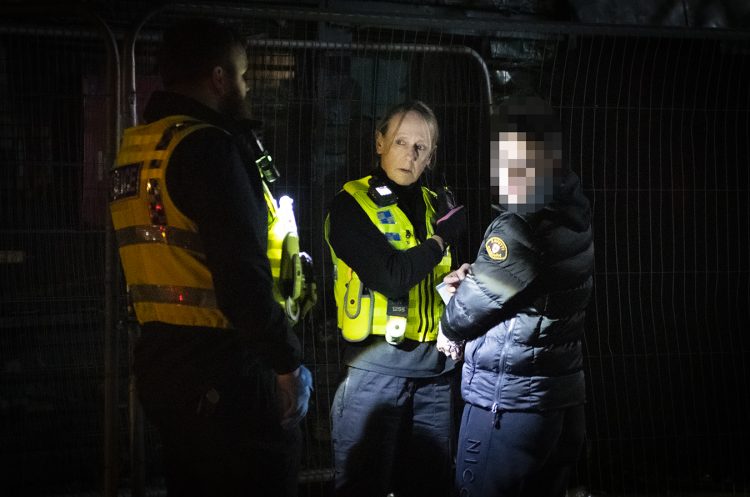 Group of youths detained in ‘mothballed’ building as police dog unit scrambled