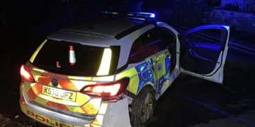 Man, 54, who crashed into a police car whilst drink driving handed roads ban
