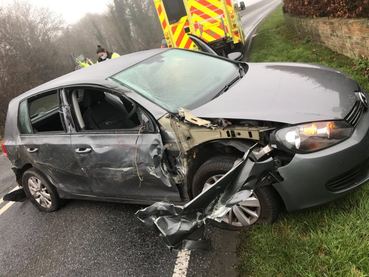 Lorry fails to stop after hitting and ‘spinning’ car in A361 crash near Trowbridge