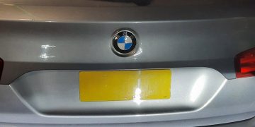 Driver stopped by police with blank registration blames MONKEYS at Longleat