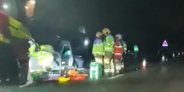 Suspected drink driver arrested after two-vehicle crash on A419 near Cricklade
