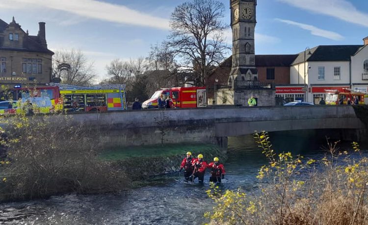 16-year-old dog presumed dead as firefighters search river in Salisbury for pet’s body