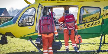 Wiltshire Air Ambulance lands in Chippenham as medics called to house