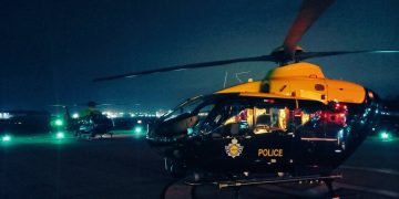 Chippenham man arrested after laser shone at police helicopter searching for missing person