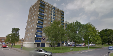 Police officers respond to serious incident in Swindon high-rise building
