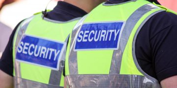 Security officers guard Swindon hotel after its closure to house Afghan refugees