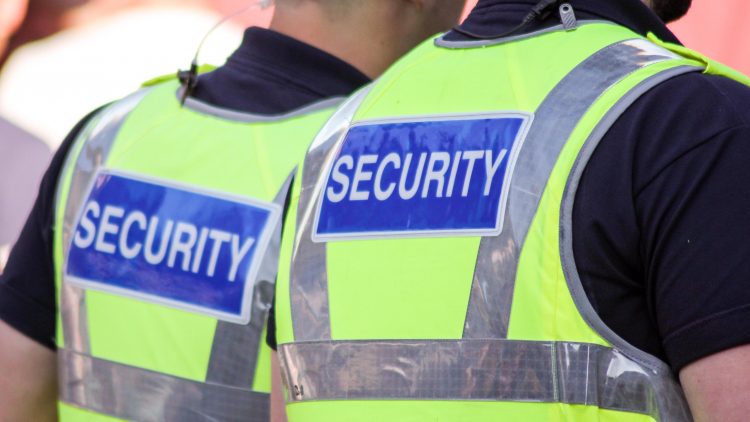 Security officers guard Swindon hotel after its closure to house Afghan refugees