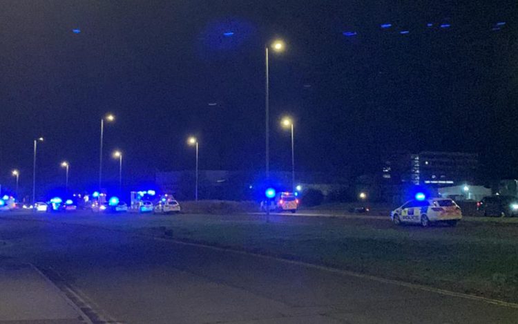 Drakes Way in Swindon closed as emergency services attend motorbike crash