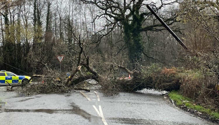 Storm Eunice: Police reveal 32 locations in Wiltshire where incidents are ongoing