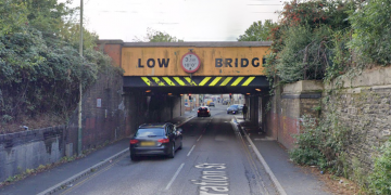 Emergency services respond as vehicle strikes railway bridge in Swindon