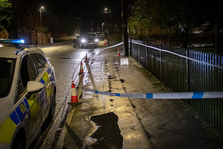 Crime scene after man walks into Chippenham shop with “significant neck injury”