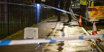 Crime scene after man walks into Chippenham shop with “significant neck injury”