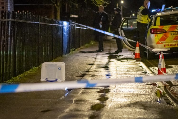 Crime scene after man walks into Chippenham shop with “significant neck injury”