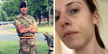 Wiltshire soldier who strangled and punched girlfriend walks free from court