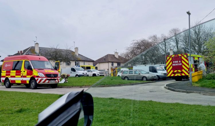 Firefighters called in to help paramedics move patient out of Swindon house