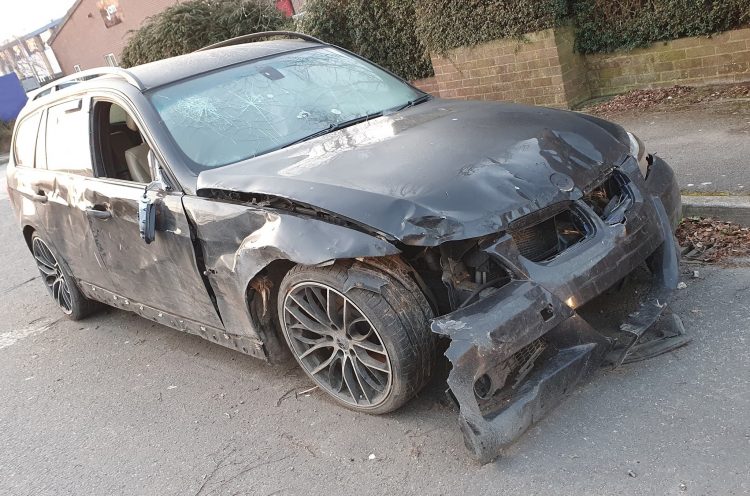Wiltshire Council issue fine to Calne resident for abandoning destroyed car in road