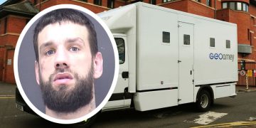Manhunt in Bournemouth as man escapes prison van wearing only his socks and pants