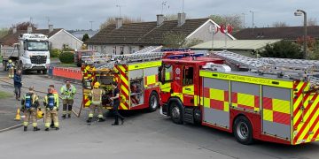 Dozens of Wroughton residents evacuated as fire crews respond to gas leak