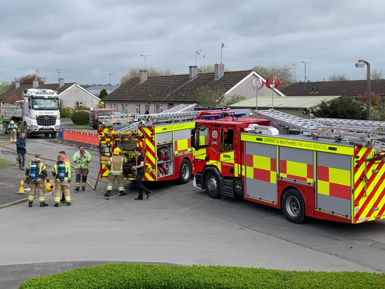 Dozens of Wroughton residents evacuated as fire crews respond to gas leak