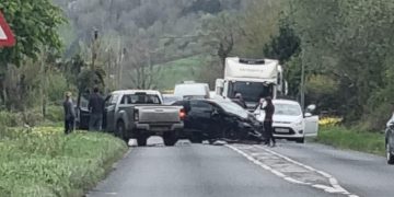 Road near Salisbury blocked as emergency services called to road traffic collision