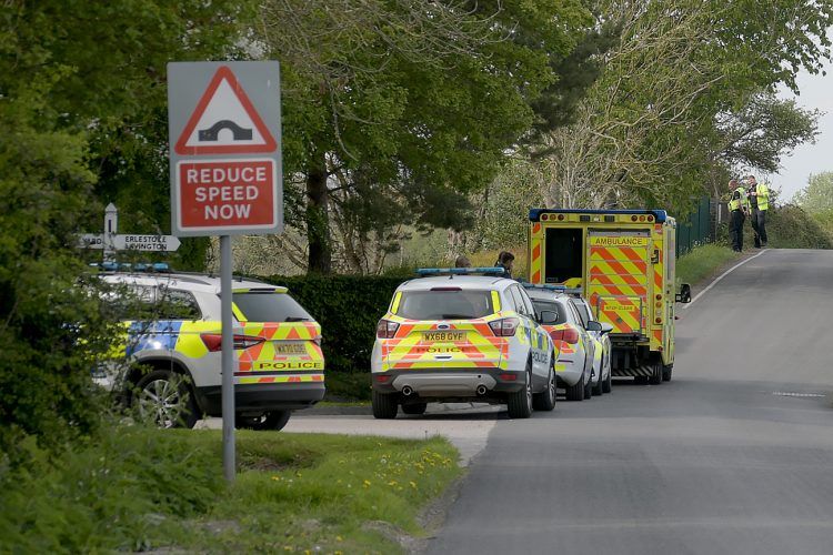 Person dies after being struck by train in Wiltshire – air ambulance on scene