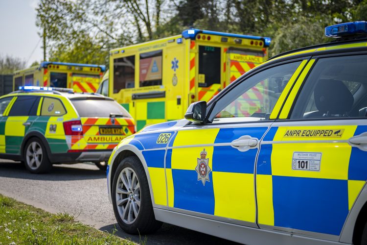 Road in Swindon closed after emergency services called to ‘head-on’ crash