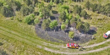 Military stop ‘rapidly spreading blaze’ caused by illegal campers on Salisbury Plain