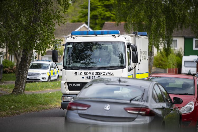 Police and bomb squad at house in Corsham after man makes threats with gun