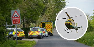 Teenage boy pronounced dead after being hit by train travelling through Wiltshire