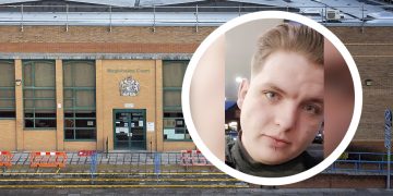 Man told police CCTV of him smashing woman’s head into wall ‘made him happy’