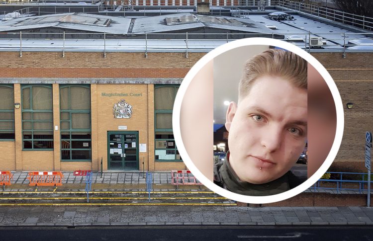 Man told police CCTV of him smashing woman’s head into wall ‘made him happy’