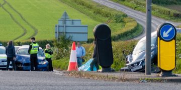 Main route blocked near Trowbridge as emergency services called to two-vehicle crash